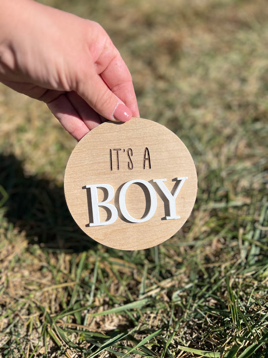 It’s a boy!